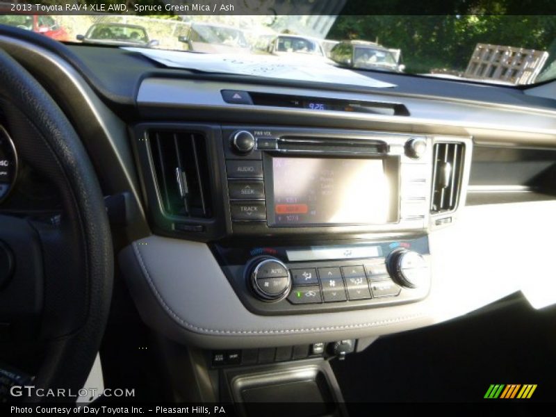 Spruce Green Mica / Ash 2013 Toyota RAV4 XLE AWD