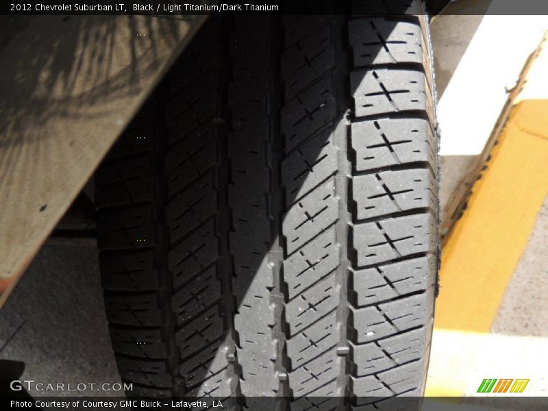 Black / Light Titanium/Dark Titanium 2012 Chevrolet Suburban LT