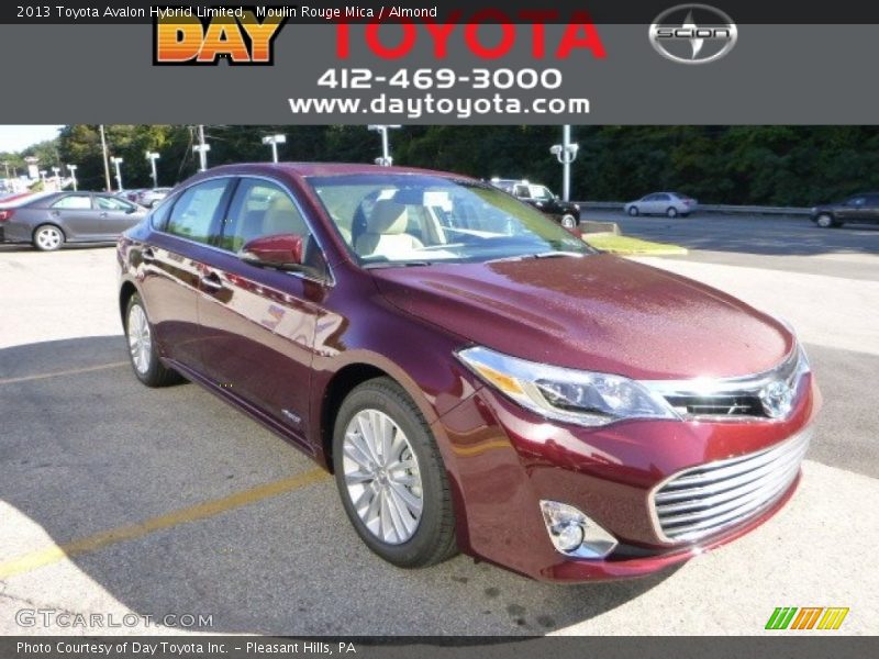 Moulin Rouge Mica / Almond 2013 Toyota Avalon Hybrid Limited