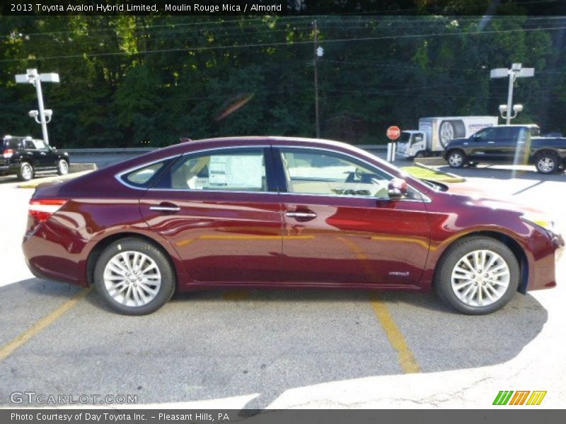 Moulin Rouge Mica / Almond 2013 Toyota Avalon Hybrid Limited