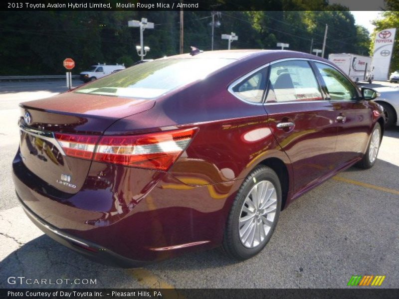 Moulin Rouge Mica / Almond 2013 Toyota Avalon Hybrid Limited