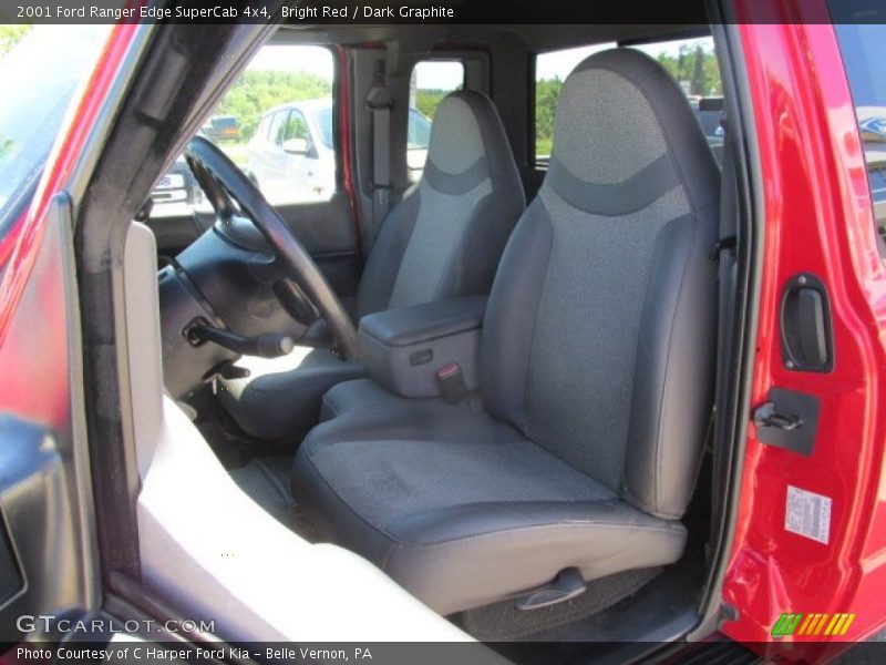 Bright Red / Dark Graphite 2001 Ford Ranger Edge SuperCab 4x4