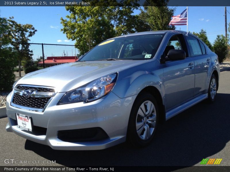 Ice Silver Metallic / Black 2013 Subaru Legacy 2.5i
