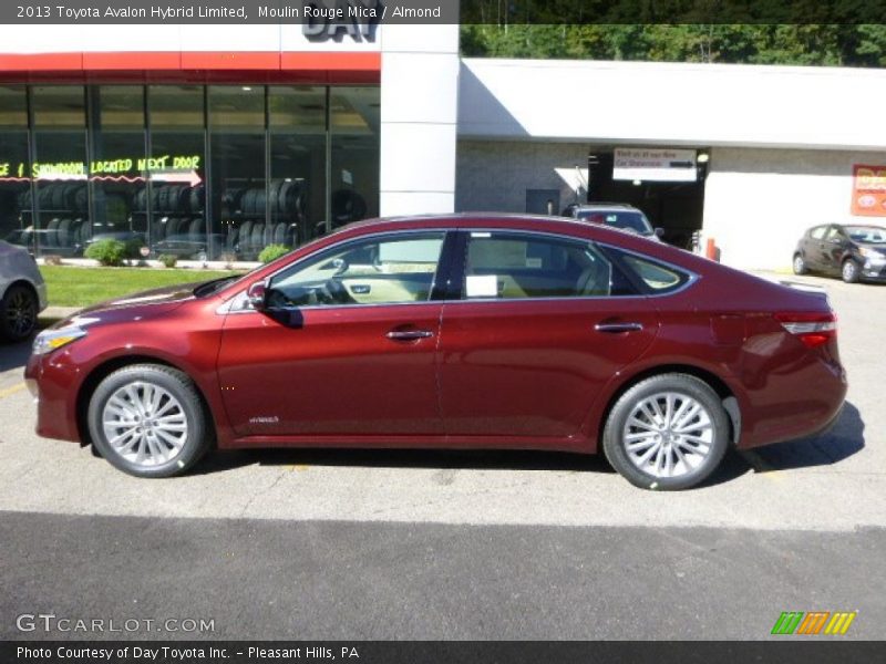 Moulin Rouge Mica / Almond 2013 Toyota Avalon Hybrid Limited