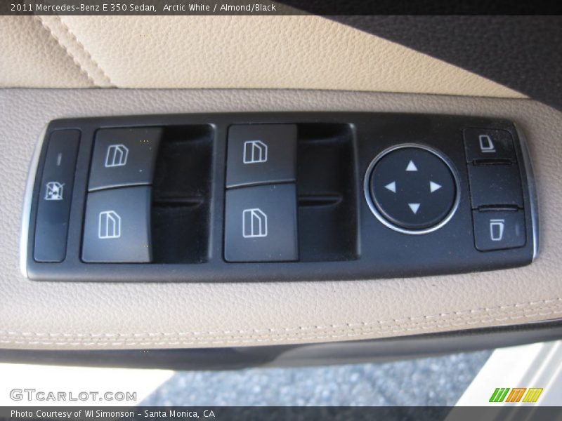 Arctic White / Almond/Black 2011 Mercedes-Benz E 350 Sedan