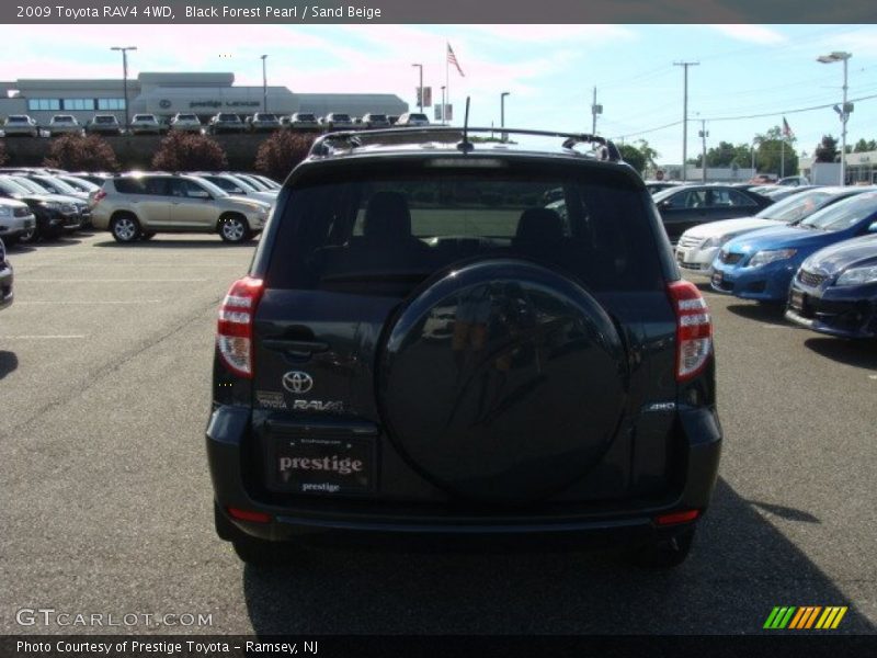 Black Forest Pearl / Sand Beige 2009 Toyota RAV4 4WD