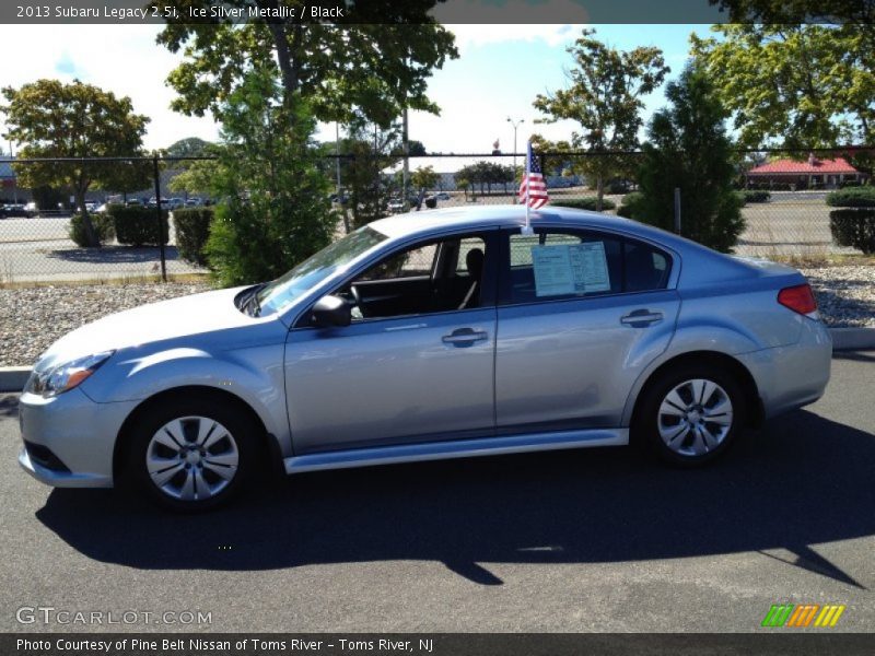 Ice Silver Metallic / Black 2013 Subaru Legacy 2.5i