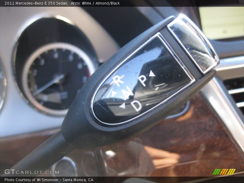 Arctic White / Almond/Black 2011 Mercedes-Benz E 350 Sedan
