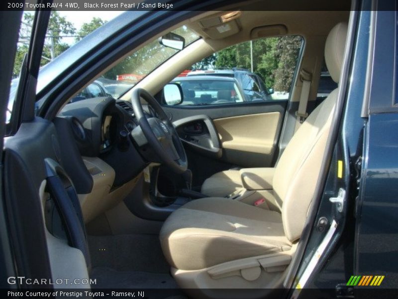 Black Forest Pearl / Sand Beige 2009 Toyota RAV4 4WD