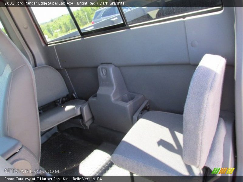 Bright Red / Dark Graphite 2001 Ford Ranger Edge SuperCab 4x4