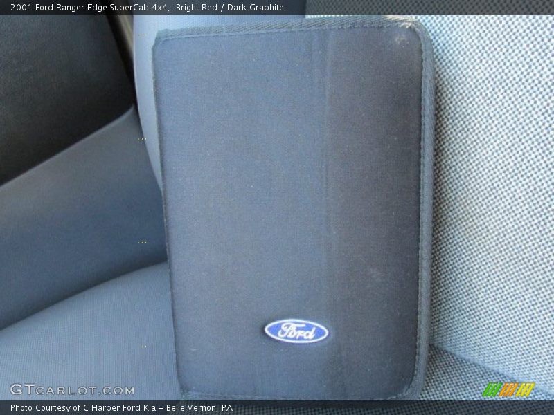 Bright Red / Dark Graphite 2001 Ford Ranger Edge SuperCab 4x4
