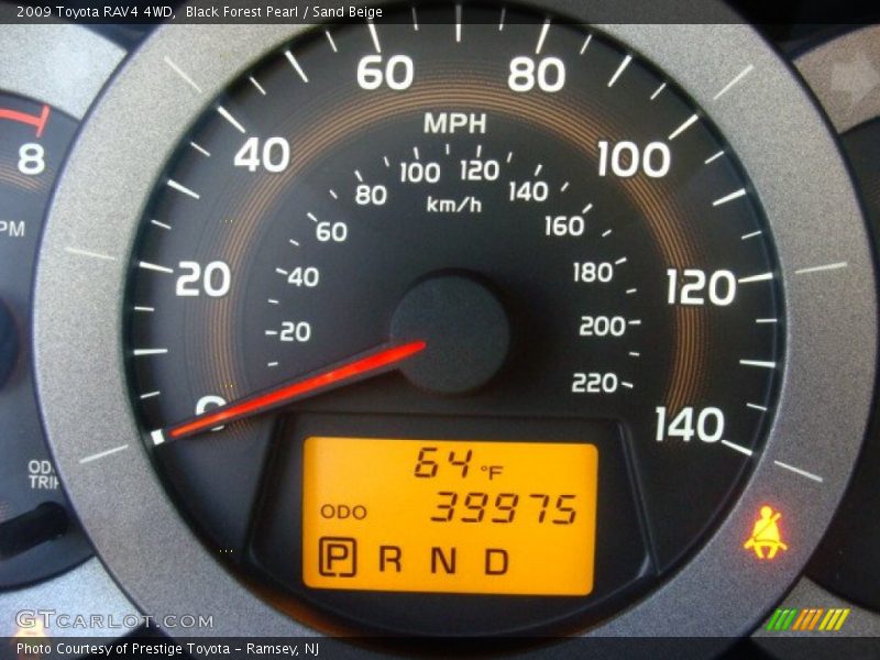 Black Forest Pearl / Sand Beige 2009 Toyota RAV4 4WD