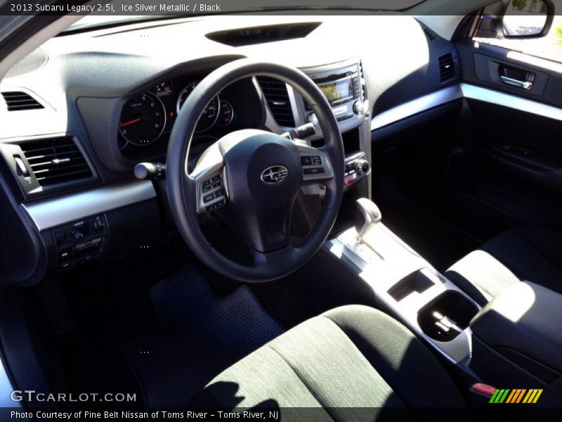 Ice Silver Metallic / Black 2013 Subaru Legacy 2.5i