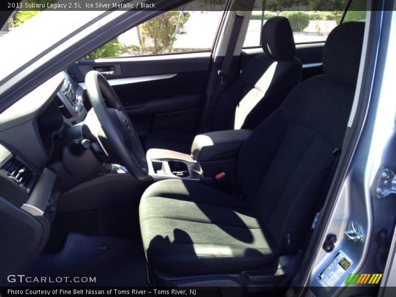 Ice Silver Metallic / Black 2013 Subaru Legacy 2.5i