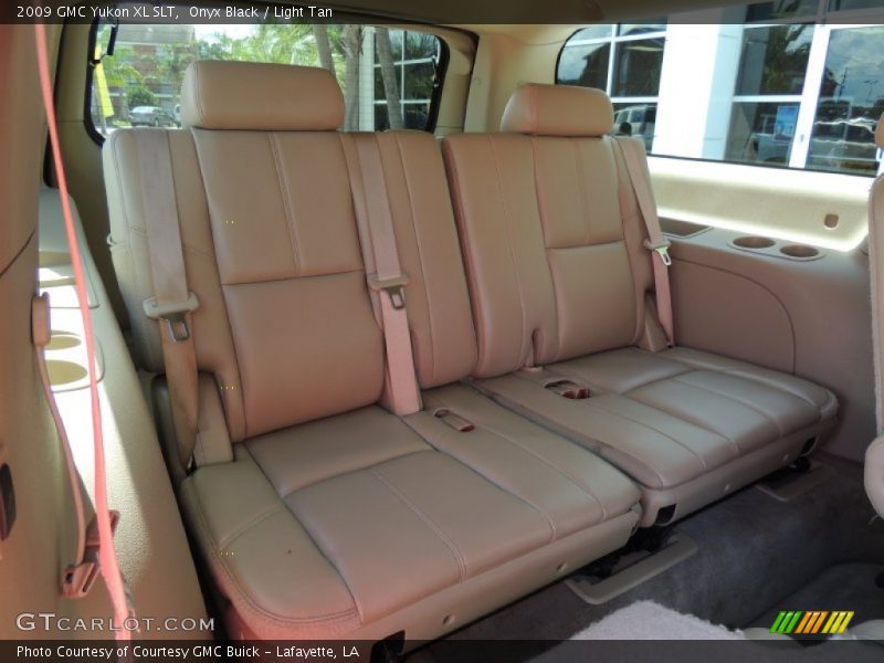 Onyx Black / Light Tan 2009 GMC Yukon XL SLT