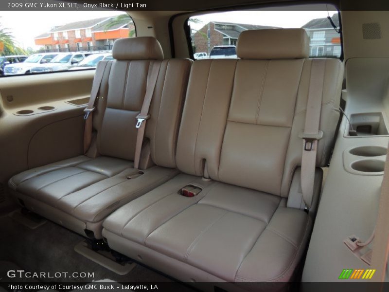 Onyx Black / Light Tan 2009 GMC Yukon XL SLT