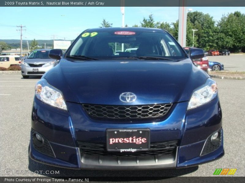 Nautical Blue Metallic / Ash Gray 2009 Toyota Matrix S