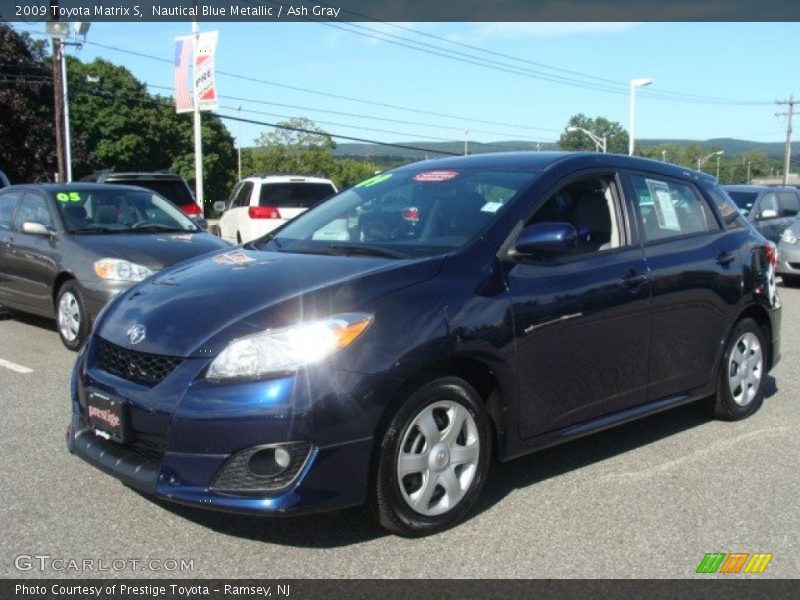 Nautical Blue Metallic / Ash Gray 2009 Toyota Matrix S