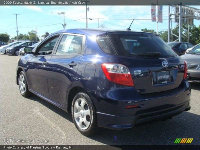 Nautical Blue Metallic / Ash Gray 2009 Toyota Matrix S