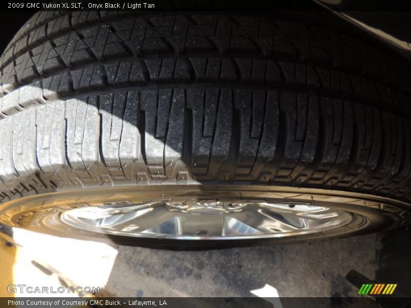 Onyx Black / Light Tan 2009 GMC Yukon XL SLT