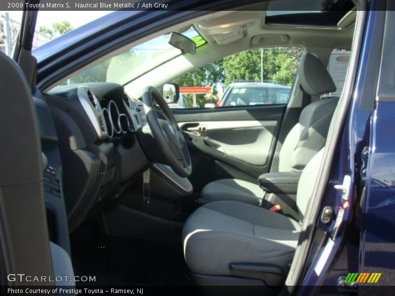 Nautical Blue Metallic / Ash Gray 2009 Toyota Matrix S