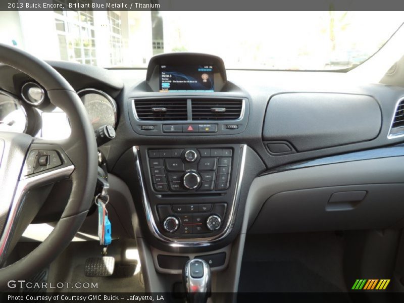 Brilliant Blue Metallic / Titanium 2013 Buick Encore