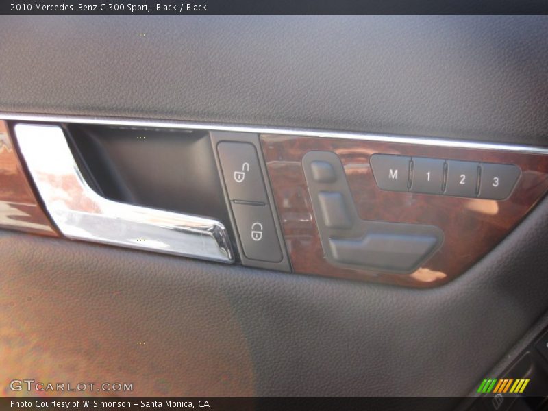 Black / Black 2010 Mercedes-Benz C 300 Sport