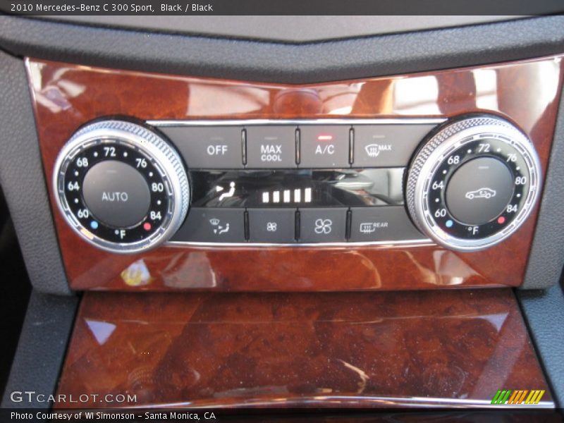 Black / Black 2010 Mercedes-Benz C 300 Sport