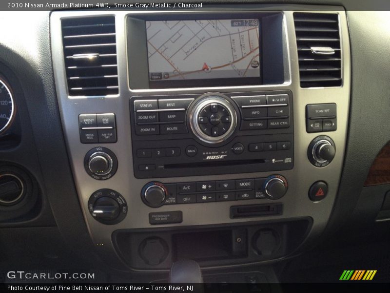 Smoke Gray Metallic / Charcoal 2010 Nissan Armada Platinum 4WD