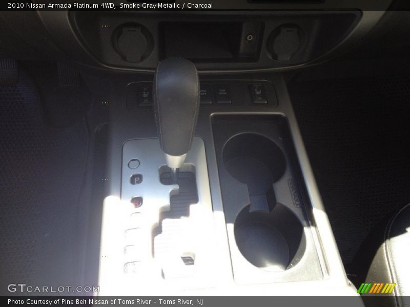 Smoke Gray Metallic / Charcoal 2010 Nissan Armada Platinum 4WD