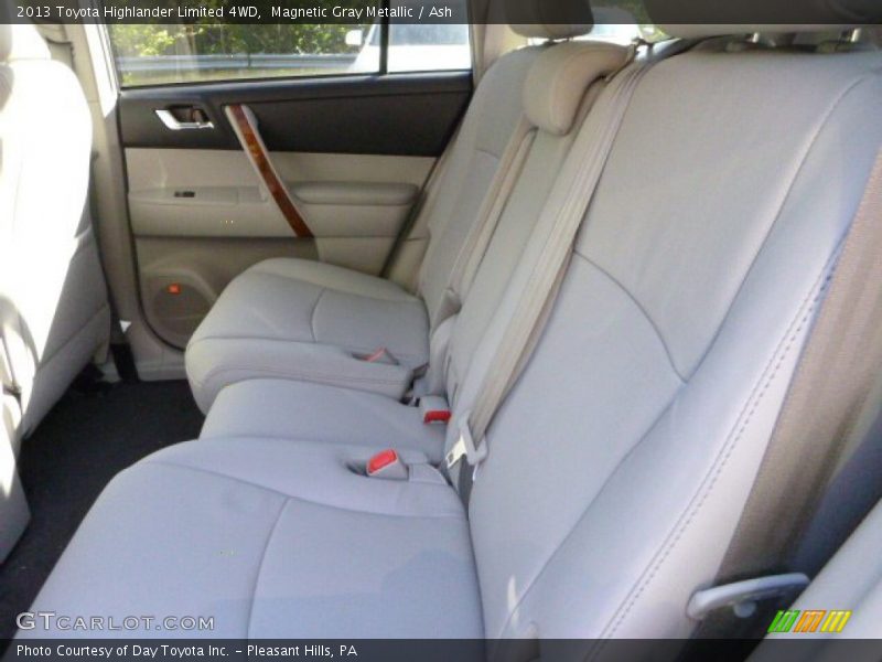 Magnetic Gray Metallic / Ash 2013 Toyota Highlander Limited 4WD