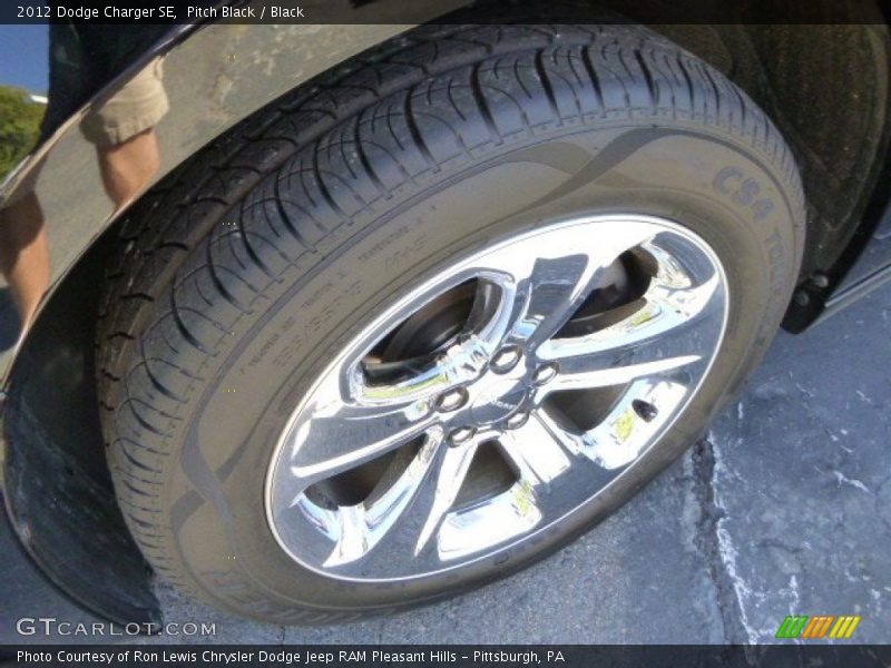 Pitch Black / Black 2012 Dodge Charger SE