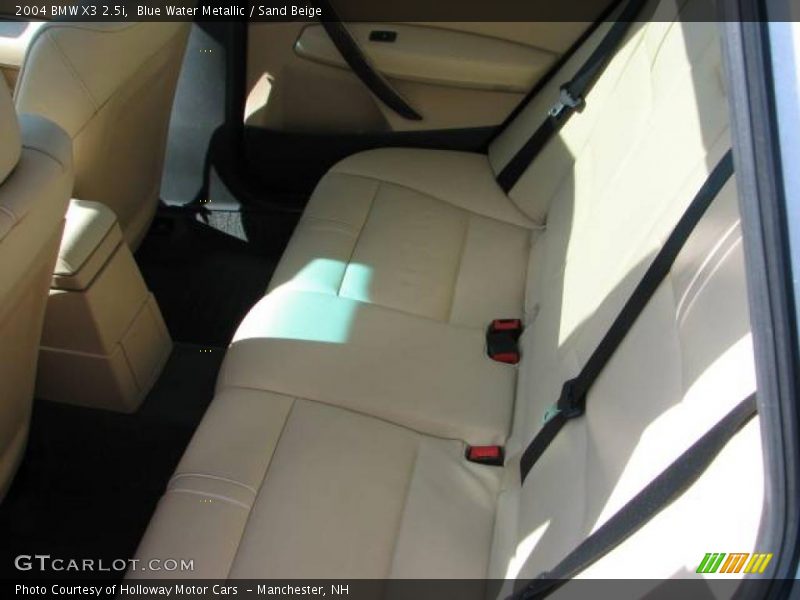 Blue Water Metallic / Sand Beige 2004 BMW X3 2.5i