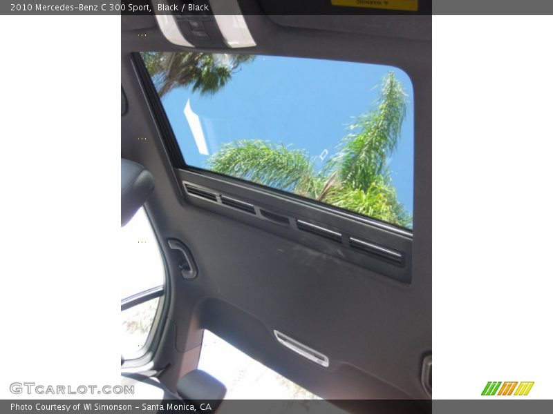 Black / Black 2010 Mercedes-Benz C 300 Sport
