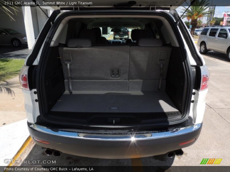 Summit White / Light Titanium 2011 GMC Acadia SL
