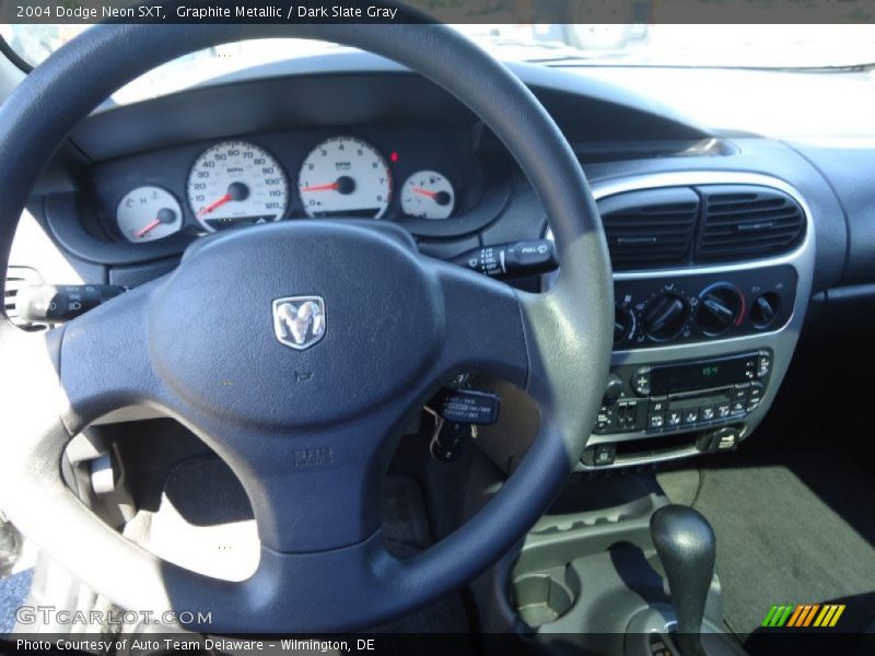 Graphite Metallic / Dark Slate Gray 2004 Dodge Neon SXT