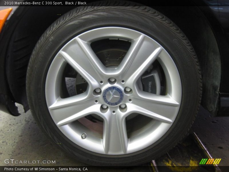 Black / Black 2010 Mercedes-Benz C 300 Sport
