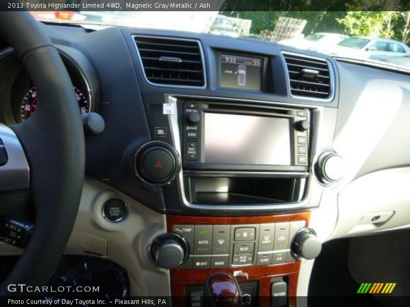 Magnetic Gray Metallic / Ash 2013 Toyota Highlander Limited 4WD