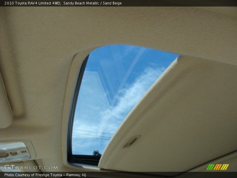 Sandy Beach Metallic / Sand Beige 2010 Toyota RAV4 Limited 4WD