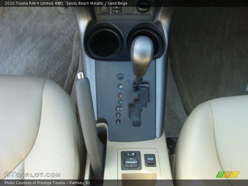 Sandy Beach Metallic / Sand Beige 2010 Toyota RAV4 Limited 4WD