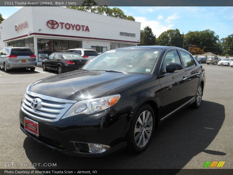 Black / Ivory 2011 Toyota Avalon Limited