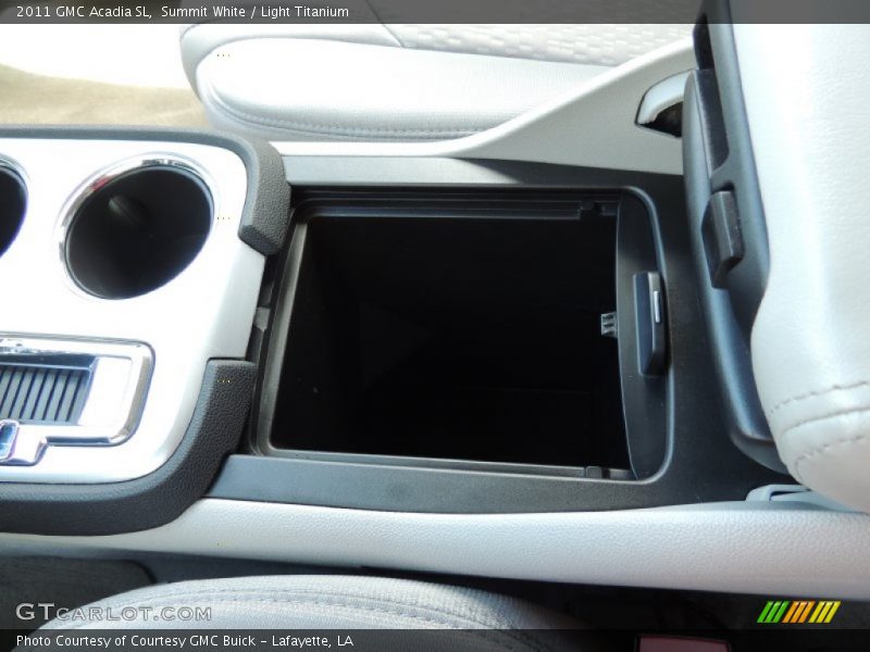 Summit White / Light Titanium 2011 GMC Acadia SL