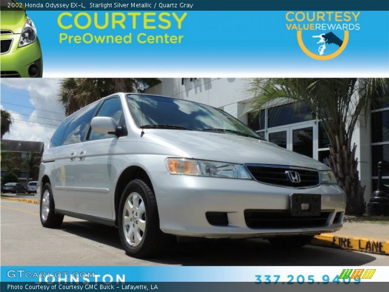 Starlight Silver Metallic / Quartz Gray 2002 Honda Odyssey EX-L