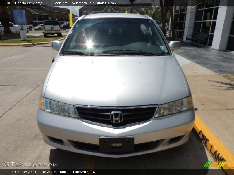 Starlight Silver Metallic / Quartz Gray 2002 Honda Odyssey EX-L