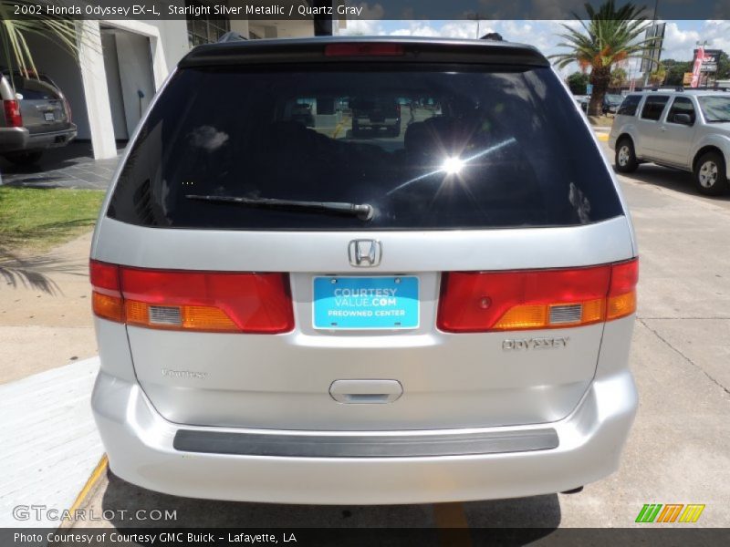 Starlight Silver Metallic / Quartz Gray 2002 Honda Odyssey EX-L