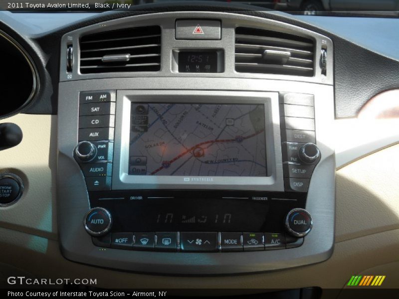 Black / Ivory 2011 Toyota Avalon Limited