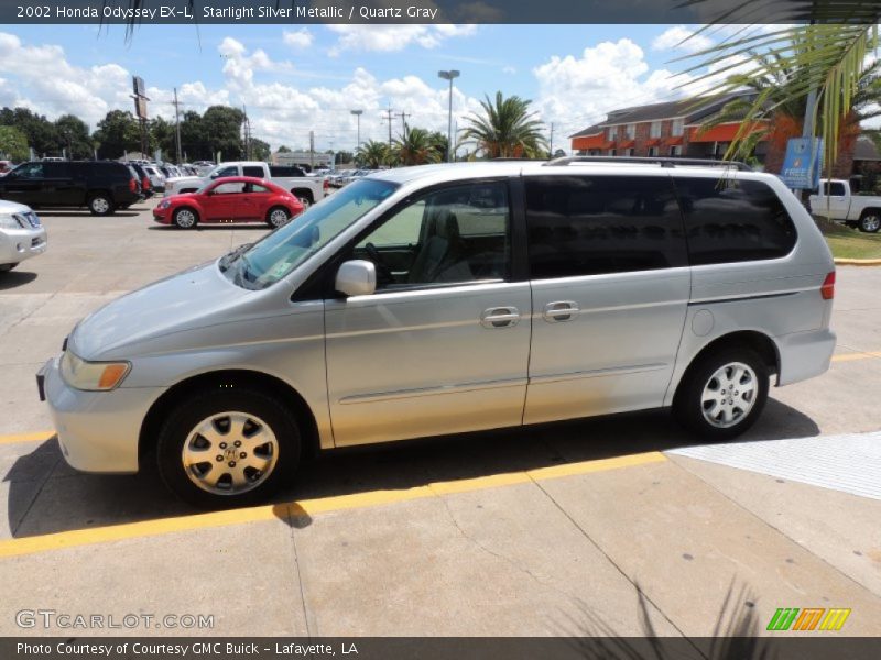 Starlight Silver Metallic / Quartz Gray 2002 Honda Odyssey EX-L