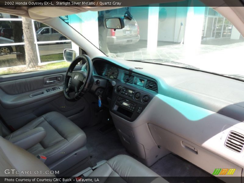 Starlight Silver Metallic / Quartz Gray 2002 Honda Odyssey EX-L