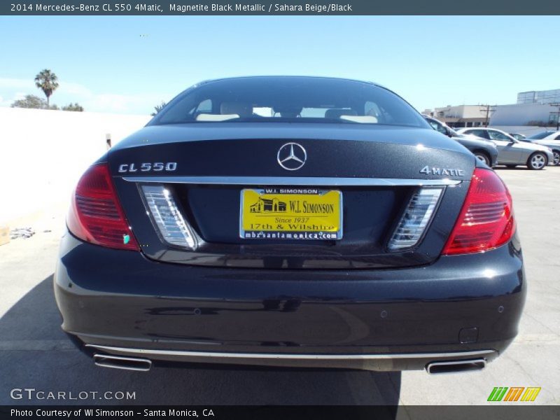 Magnetite Black Metallic / Sahara Beige/Black 2014 Mercedes-Benz CL 550 4Matic