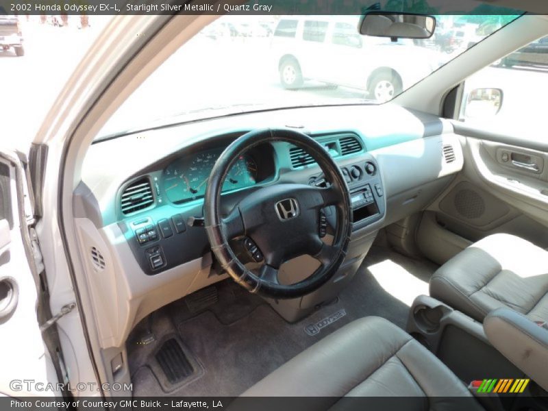 Starlight Silver Metallic / Quartz Gray 2002 Honda Odyssey EX-L